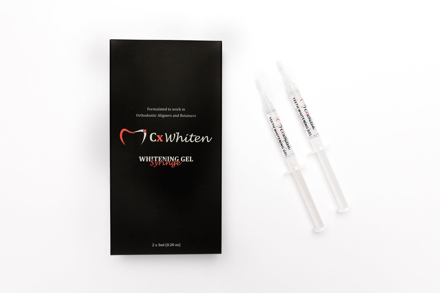 CX Whiten Gel Syringes (2 Syringes per Pack)